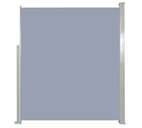 vidaXL Auvent latéral rétractable de patio 160 x 300 cm Gris 41546