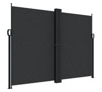 Vidaxl Auvent Latéral Rétractable Noir 180x1000 Cm