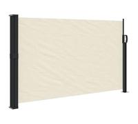 Auvent latéral rétractable - VIDAXL - 120x500 cm - Résistant à l'eau - Protection UV - Beige