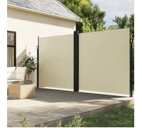 Vidaxl Auvent Latéral Rétractable Crème 220x600 Cm