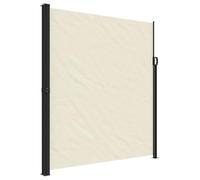 vidaXL Auvent latéral rétractable – Brise-vue jardin, écran protection crème 220x300 cm