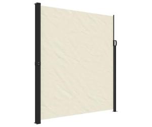vidaXL Auvent latéral rétractable crème 220x600 cm
