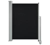 Auvent Latéral Rétractable De Patio 100 X 300 Cm Noir