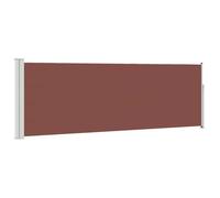 vidaXL Auvent latéral rétractable de Patio 100x314 cm Marron