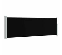 vidaXL Auvent latéral rétractable de Patio 100x314 cm Noir
