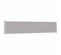 vidaXL Auvent latéral rétractable 48386 - 100x500 cm, résistant aux UV, Gris G
