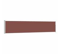 vidaXL Auvent latéral rétractable de Patio 100x514 cm Marron