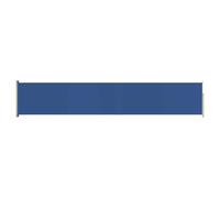 Vidaxl Auvent Latéral Rétractable De Patio 117x600 Cm Bleu Bleu