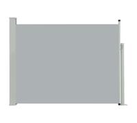vidaXL Auvent latéral rétractable de patio 140x500 cm Gris 48398