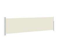 vidaXL Auvent latéral rétractable de Patio 140x514 cm Crème