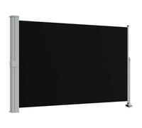 vidaXL Auvent latéral rétractable de Patio 160 x 300 cm Noir