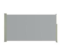 Vidaxl Auvent Latéral Rétractable De Patio 160x300 Cm Gris Gris