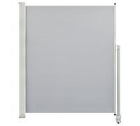 vidaXL Auvent Latéral Rétractable de Patio 160x300 cm Gris Pare-vue Brise-vent 45195