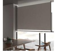vidaXL Auvent latéral rétractable 45195, 160 x 300 cm, Gris