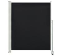 Vidaxl Auvent Latéral Rétractable De Patio 160x300 Cm Noir Noir
