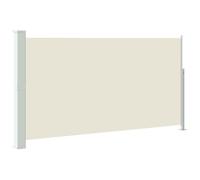 vidaXL Auvent latéral rétractable de Patio 170x300 cm Crème