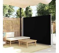 vidaXL Auvent latéral rétractable de patio 170x300 cm Noir