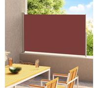 Vidaxl Auvent Latéral Rétractable De Patio 180x300 Cm Marron Marron