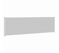 vidaXL Auvent latéral rétractable Écran d'intimité 180x600 cm Résistance aux UV Gris