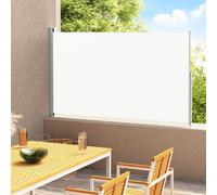 vidaXL Auvent latéral rétractable de patio 200x300 cm Crème Crème