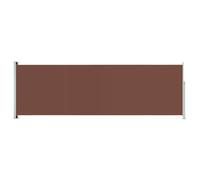 Vidaxl Auvent Latéral Rétractable De Patio 200x600 Cm Marron Marron