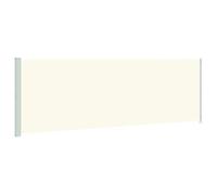 vidaXL Auvent latéral rétractable Patio – Résistance aux UV – 200x600 cm – Crème