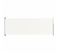 Vidaxl Auvent Latéral Rétractable De Patio 220x600 Cm Crème