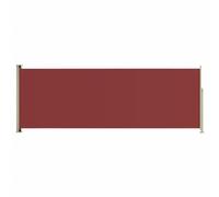 Vidaxl Auvent Latéral Rétractable De Patio 220x600 Cm Rouge Rouge