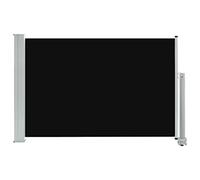vidaXL Auvent latéral rétractable de Patio 60x300 cm Noir
