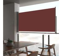 Vidaxl Auvent Latéral Rétractable De Patio 80x300 Cm Marron