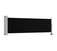 vidaXL Auvent latéral rétractable de patio 80×300 cm Noir