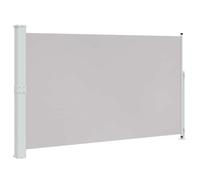 vidaXL Auvent latéral rétractable Patio – Écran d'intimité, Résistance aux UV 180x300 cm Gris