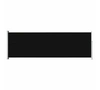 Vidaxl Auvent Latéral Rétractable De Patio 200x600 Cm Noir Noir