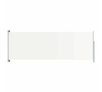 Vidaxl Auvent Latéral Rétractable De Patio 220x600 Cm Crème