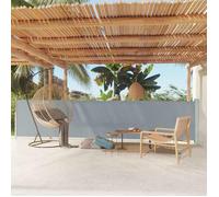 Vidaxl Auvent Latéral Rétractable De Patio 117x600 Cm Gris Gris