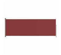 Vidaxl Auvent Latéral Rétractable De Patio 220x600 Cm Rouge Rouge