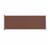 Tuinscherm uittrekbaar 220x600 cm bruin317981