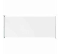 Vidaxl Auvent Latéral Rétractable De Patio 200x500 Cm Crème