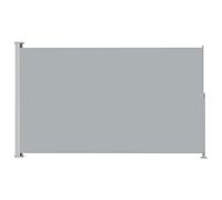 vidaXL Auvent Latéral Rétractable de Patio Ecran de Jardin Ecran d'Intimité Terrasse Balcon Extérieur Résistance aux UV 200x300 cm Gris