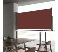 Tuinscherm uittrekbaar 60x300 cm bruin48355