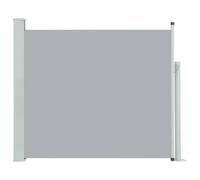 vidaXL Auvent Latéral Rétractable de Patio Store Latéral Brise-Vue Abri Soleil Jardin Terrasse Balcon Exterieur Résistant aux UV 100x300 cm Gris
