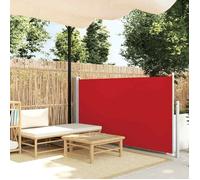 Tuinscherm uittrekbaar 100x500 cm rood48385