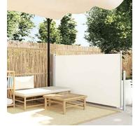 vidaXL Auvent Latéral Rétractable de Patio Store Latéral Brise-vue Abri Soleil Jardin Terrasse Balcon Exterieur Résistant 48383