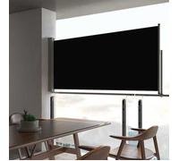 vidaXL Auvent Latéral Rétractable de Patio Store Latéral Brise-vue Abri Soleil Jardin Terrasse Balcon Exterieur Résistant 48352