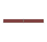 Vidaxl Auvent Latéral Rétractable Marron 117x1200 Cm Marron