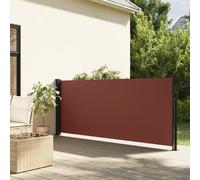 Vidaxl Auvent Latéral Rétractable Marron 117x300 Cm