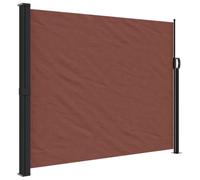 vidaXL Auvent latéral rétractable Marron 160x600 cm
