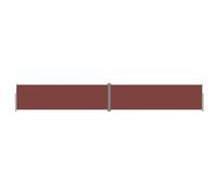 Vidaxl Auvent Latéral Rétractable Marron 180x1200 Cm Marron