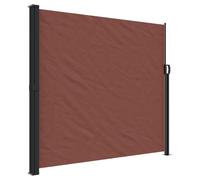 vidaXL Auvent latéral rétractable Marron 180x500 cm