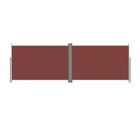 Vidaxl Auvent Latéral Rétractable Marron 220x600 Cm Marron